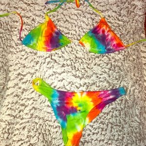 Yeah Tie dye- tie dye string bikini